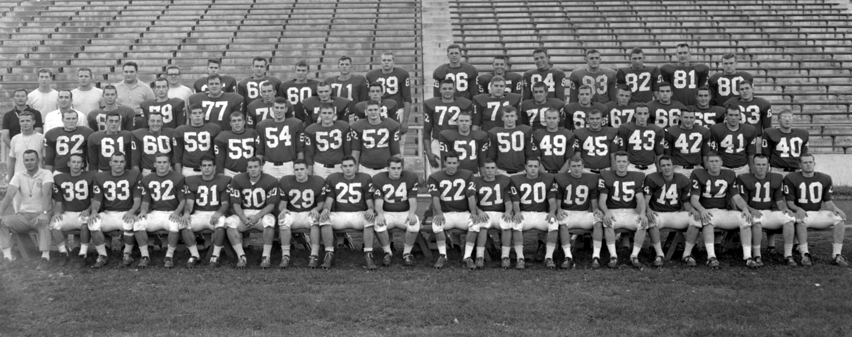 Saint John's University Football Team 1963