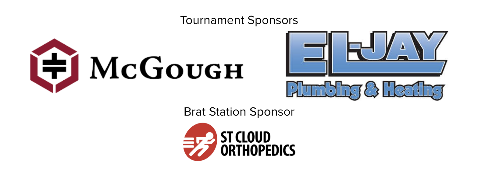 Event Sponsors: McGough Construction, El-Jay Plumbing and Heating. Brat Table Sponsors: St Cloud Orthopedics